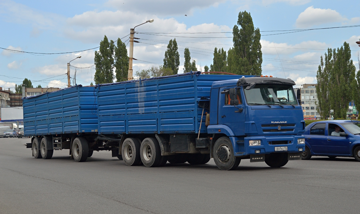 Воронежская область, № О 641 КО 136 — КамАЗ-65117 (общая модель)