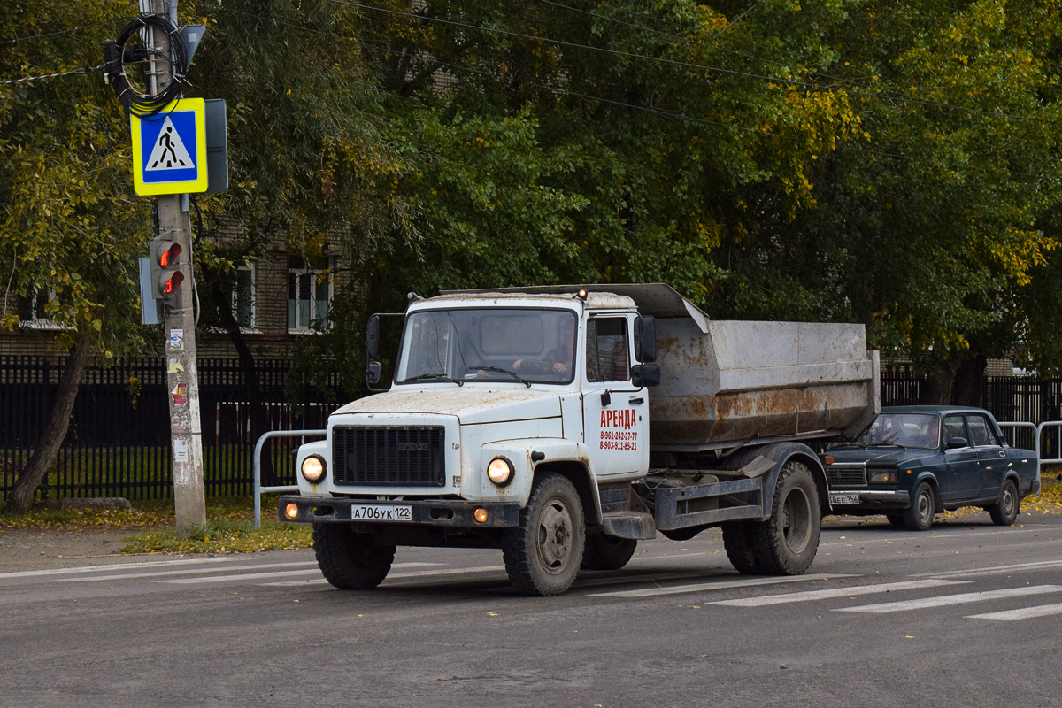 Алтайский край, № А 706 УК 122 — ГАЗ-3309