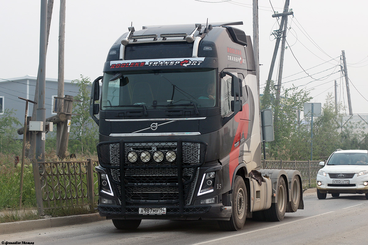 Саха (Якутия), № А 987 МУ 14 — Volvo ('2012) FH16.550