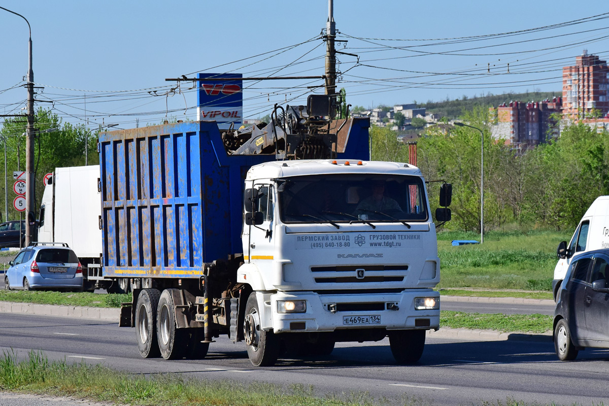 Волгоградская область, № Е 469 ЕА 134 — КамАЗ-65115 (общая модель)