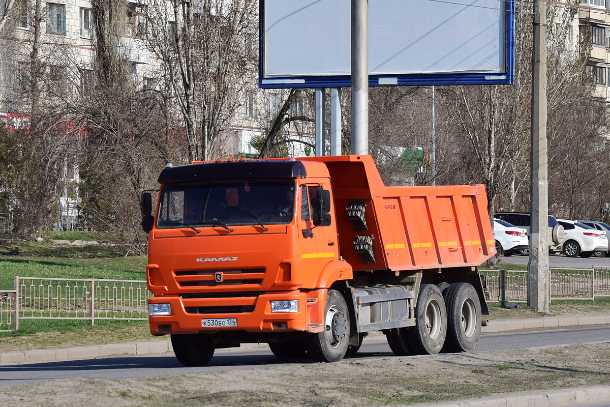 Волгоградская область, № К 530 ВО 134 — КамАЗ-65115-50