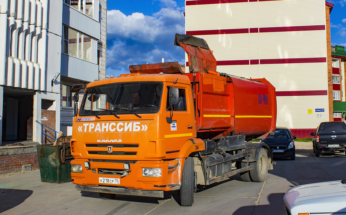 Томская область, № К 218 СР 70 — КамАЗ-43253-H3(99)