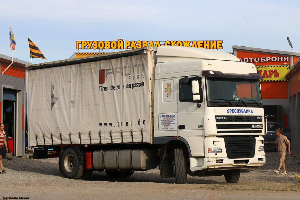 Саха (Якутия), № К 773 МО 14 — DAF XF95 FA