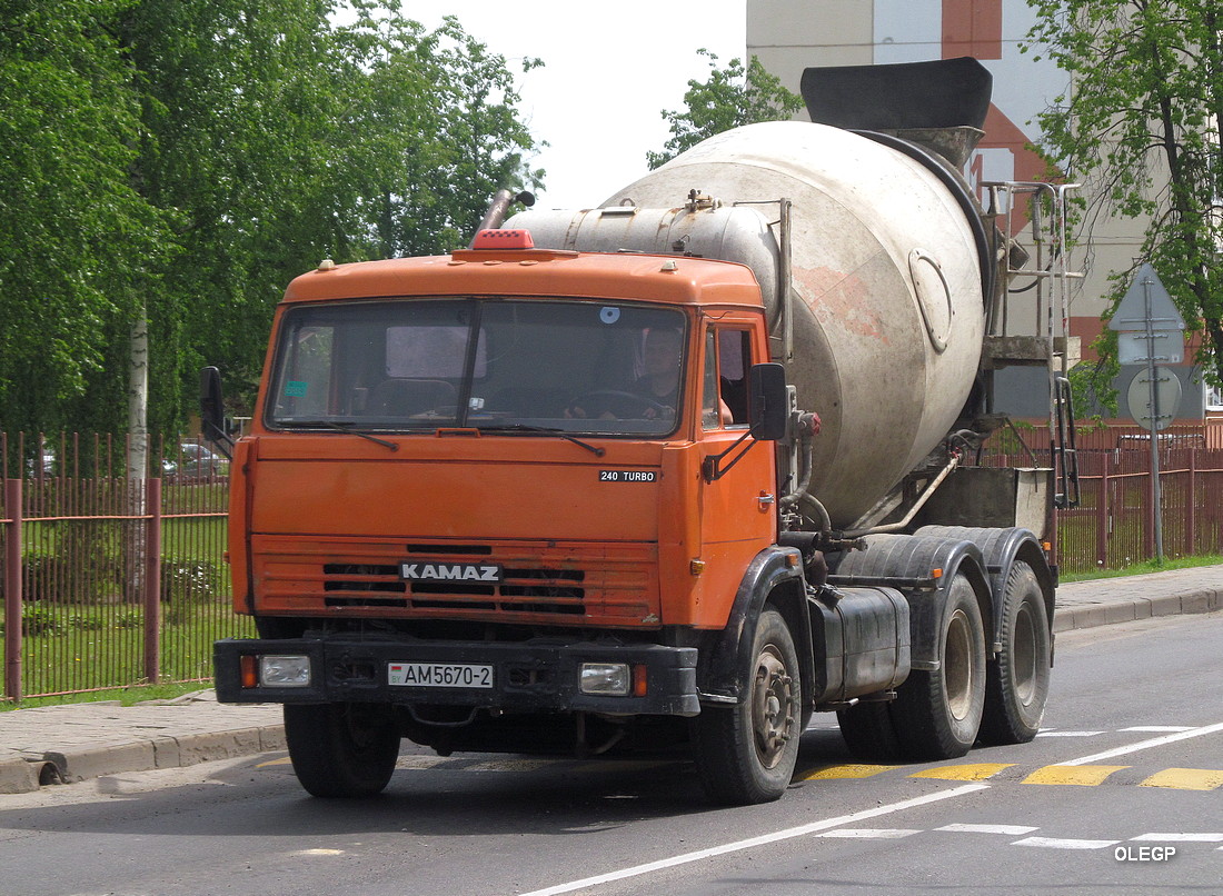 Витебская область, № АМ 5670-2 — КамАЗ (общая модель)