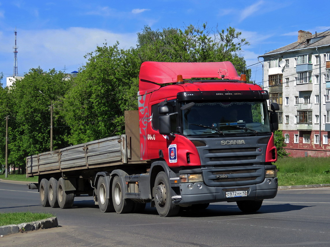 Кировская область, № С 972 НН 43 — Scania ('2011) P380