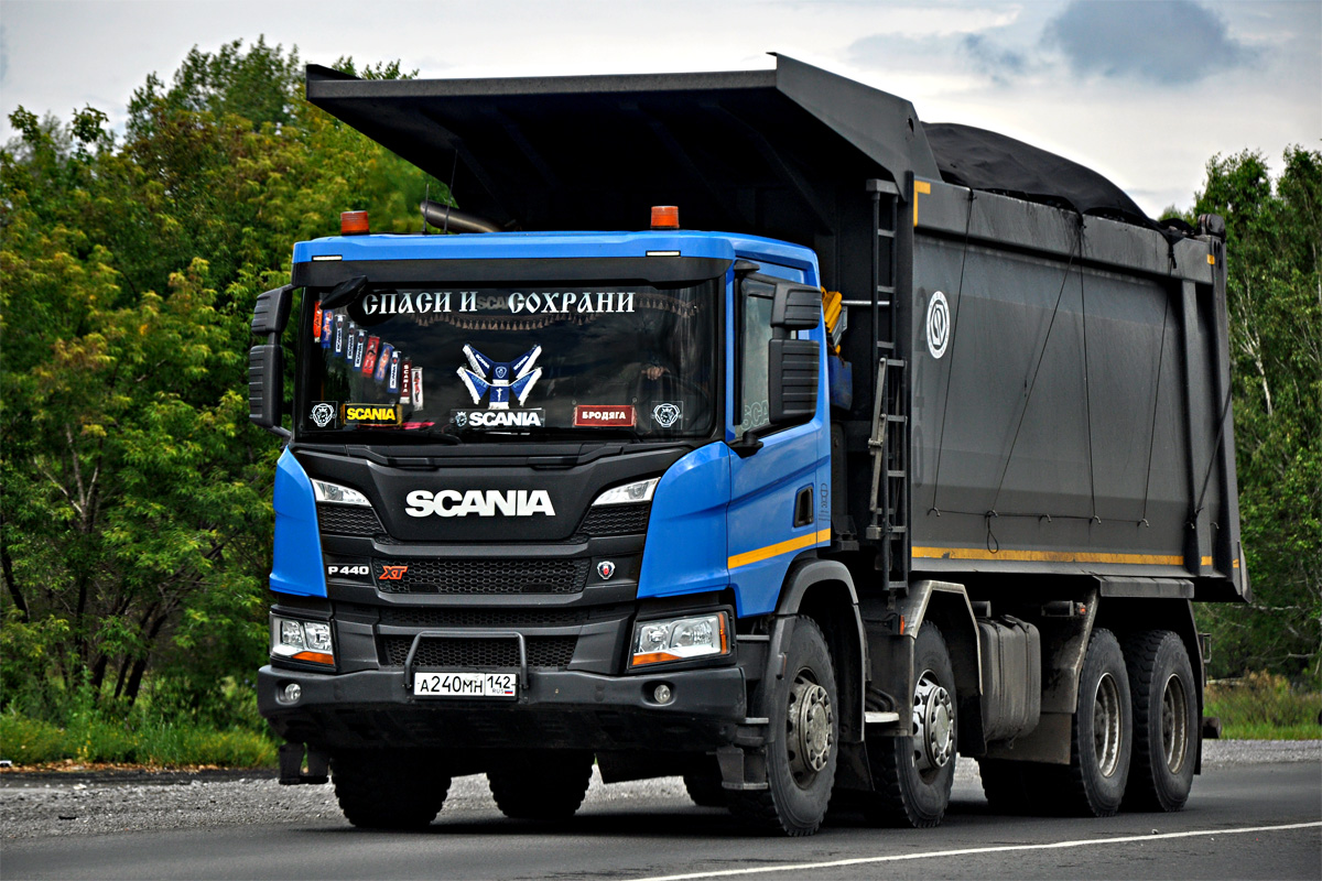 Кемеровская область, № А 240 МН 142 — Scania ('2016) P440