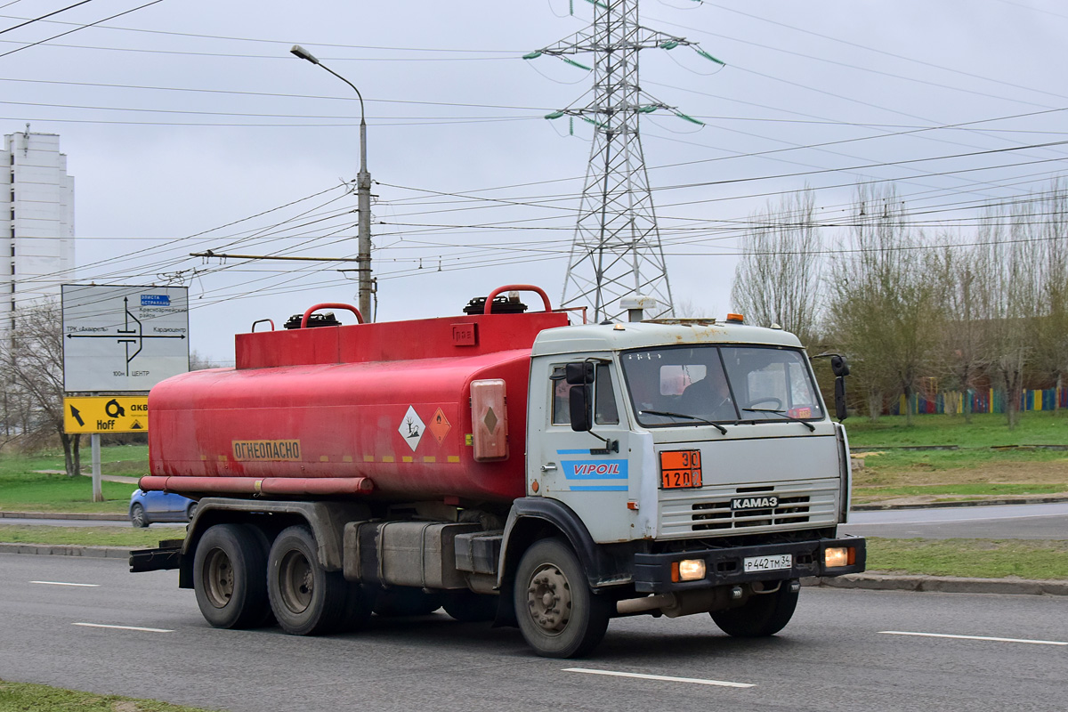 Волгоградская область, № Р 442 ТМ 34 — КамАЗ-53229-02 [53229C]