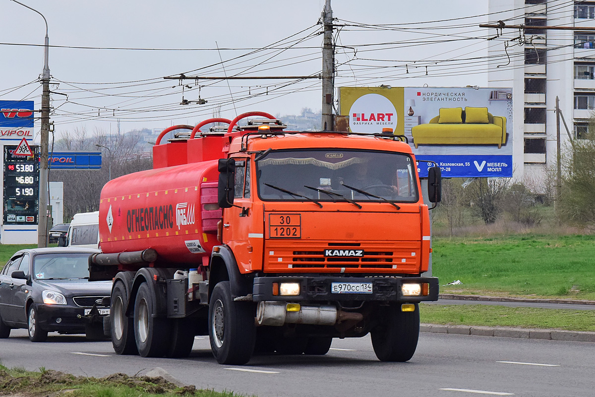 Волгоградская область, № Е 970 СС 134 — КамАЗ-65115-62