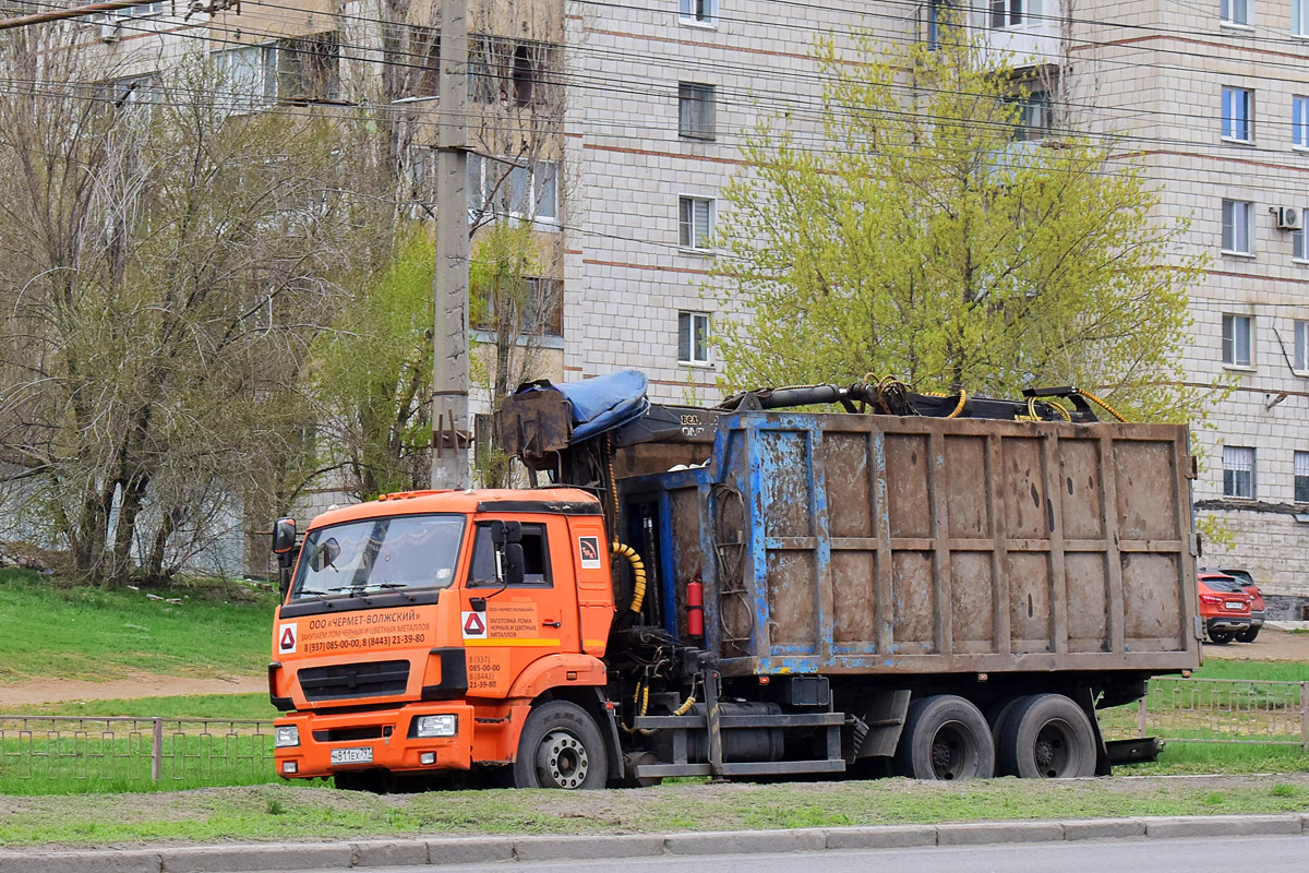 Волгоградская область, № Н 811 ЕХ 797 — КамАЗ-65115-A4