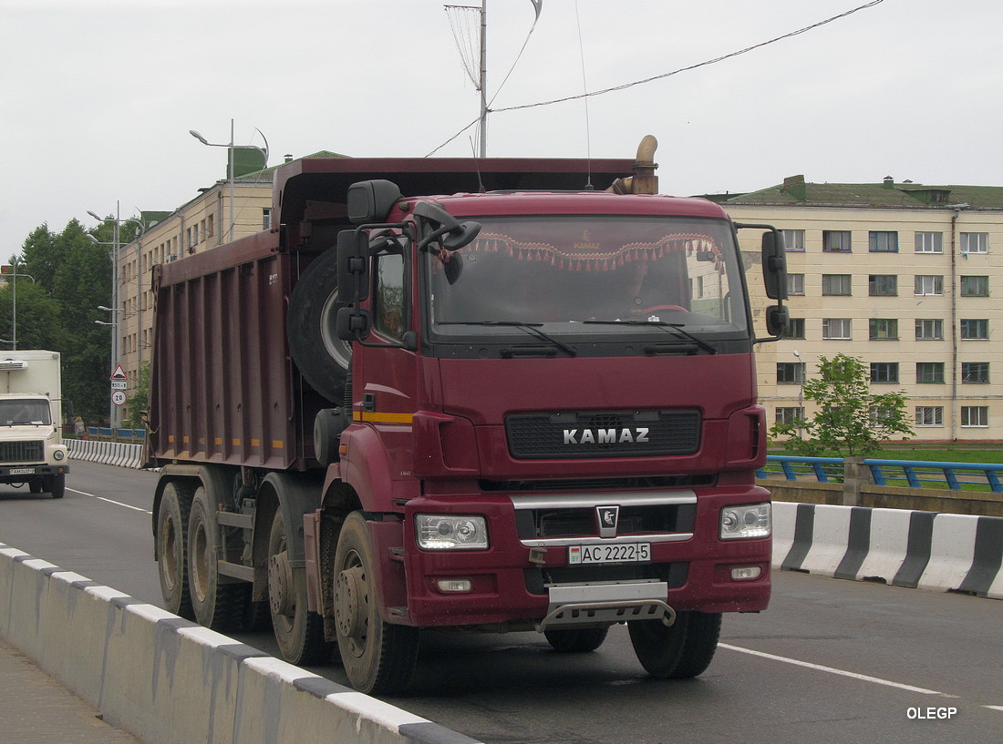 Минская область, № АС 2222-5 — КамАЗ-65801-T5