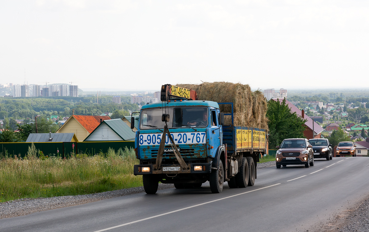 Башкортостан, № Н 929 НС 102 — КамАЗ-53212