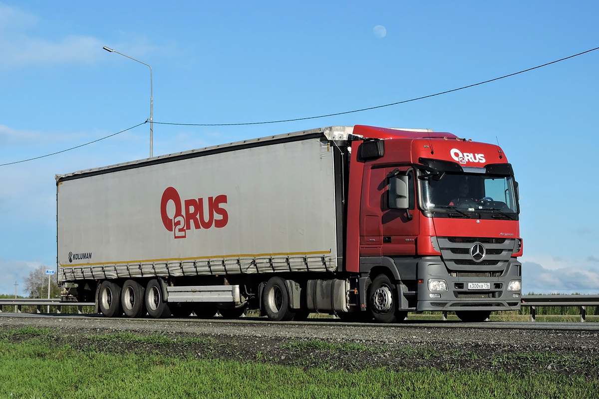 Татарстан, № А 300 ХВ 716 — Mercedes-Benz Actros ('2009) 1844