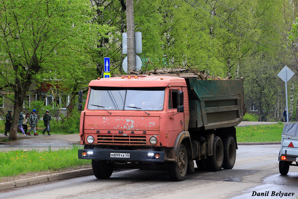 Кировская область, № М 899 УА 43 — КамАЗ-54112