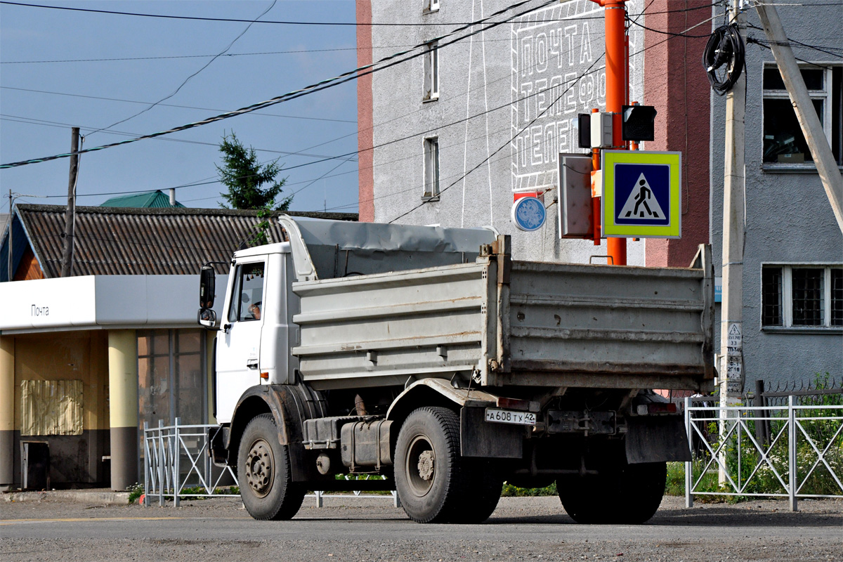 Кемеровская область, № А 608 ТУ 42 — МАЗ-5551A2