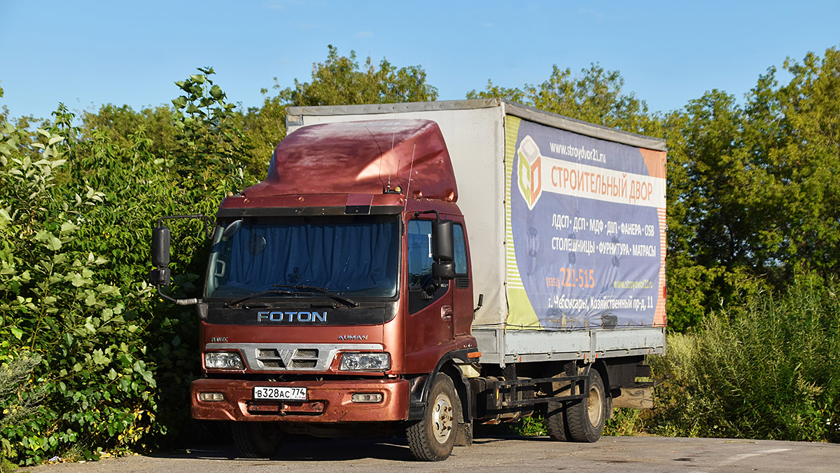 Челябинская область, № В 328 АС 774 — Foton (Общая модель)