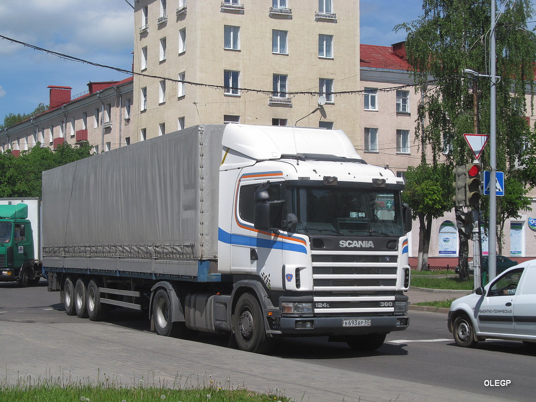 Псковская область, № В 693 ВР 60 — Scania ('1996) R124L