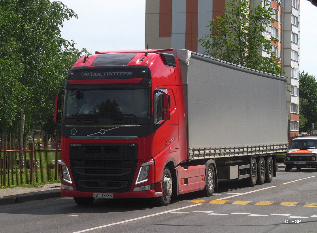 Минск, № АТ 4733-7 — Volvo ('2012) FH.500