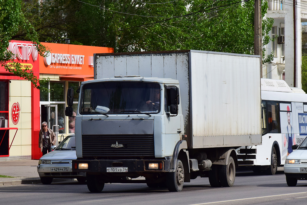 Волгоградская область, № С 101 ХВ 34 — МАЗ-437040 "Зубрёнок"