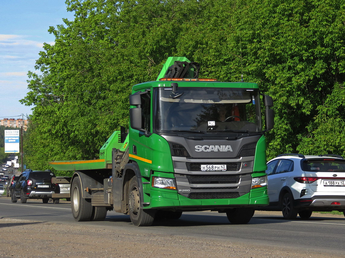 Кировская область, № Н 568 РН 43 — Scania ('2016) P280