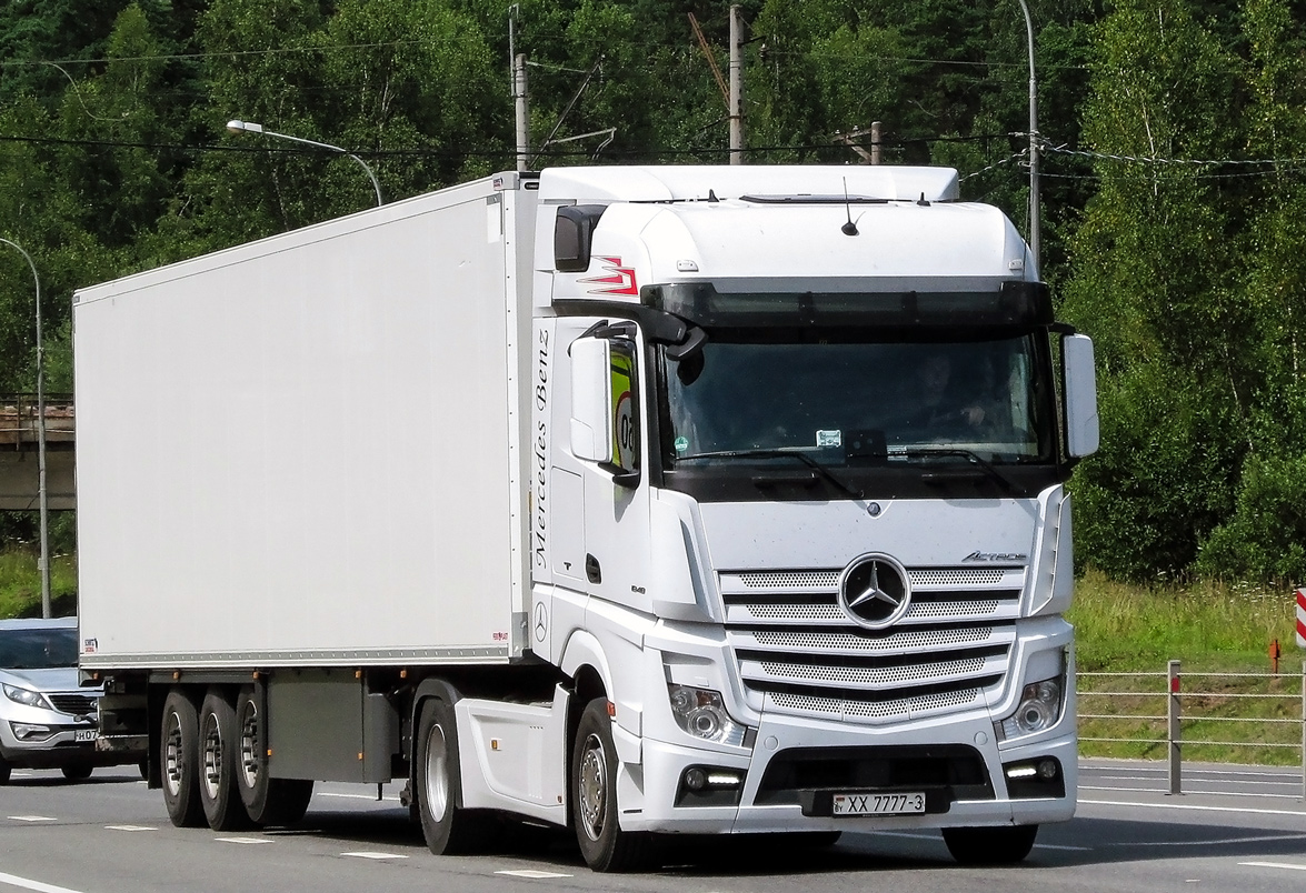 Гомельская область, № ХХ 7777-3 — Mercedes-Benz Actros ('2011) 1845