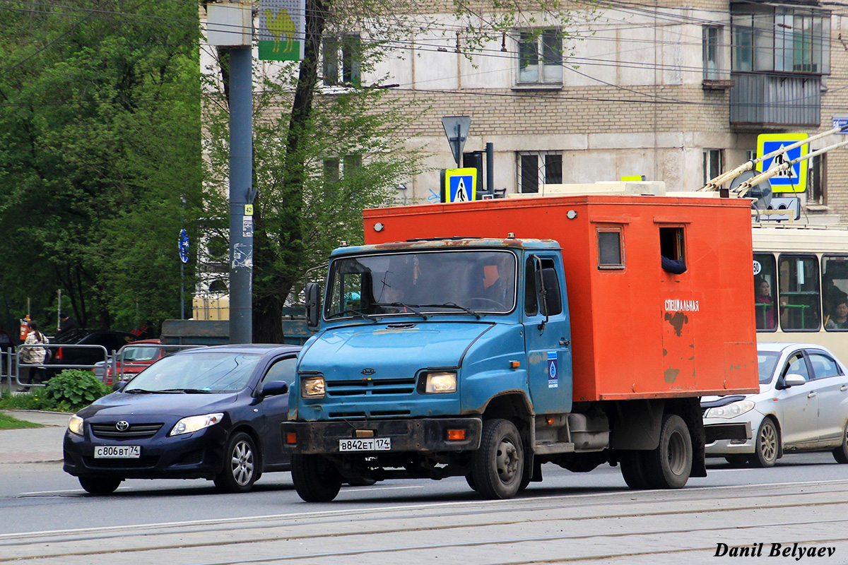 Челябинская область, № В 842 ЕТ 174 — ЗИЛ-5301B2 "Бычок"