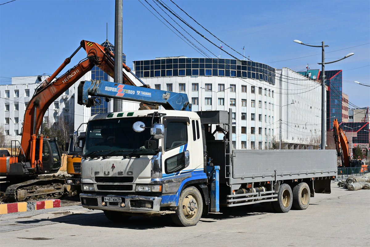 Саха (Якутия), № Р 487 КН 14 — Mitsubishi Fuso The Great