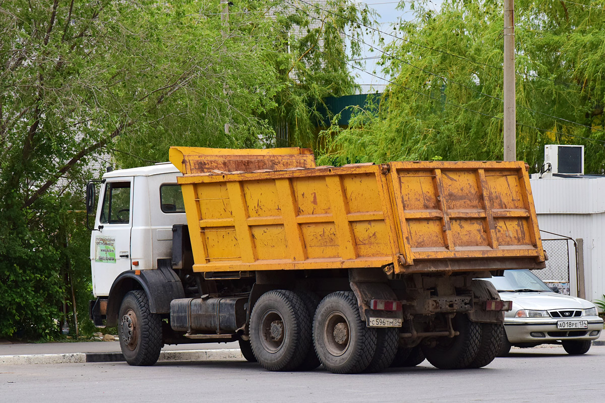 Волгоградская область, № С 596 ТМ 34 — МАЗ-551605