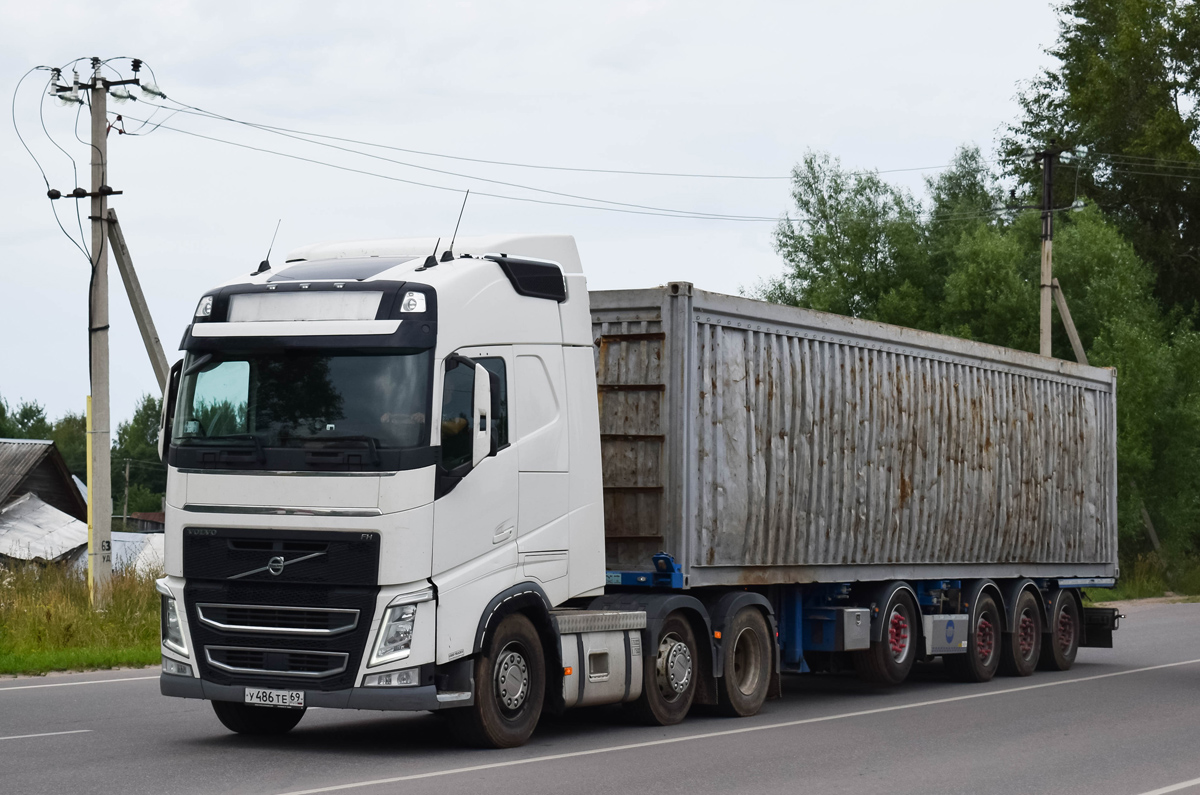 Тверская область, № У 486 ТЕ 69 — Volvo ('2012) FH.460