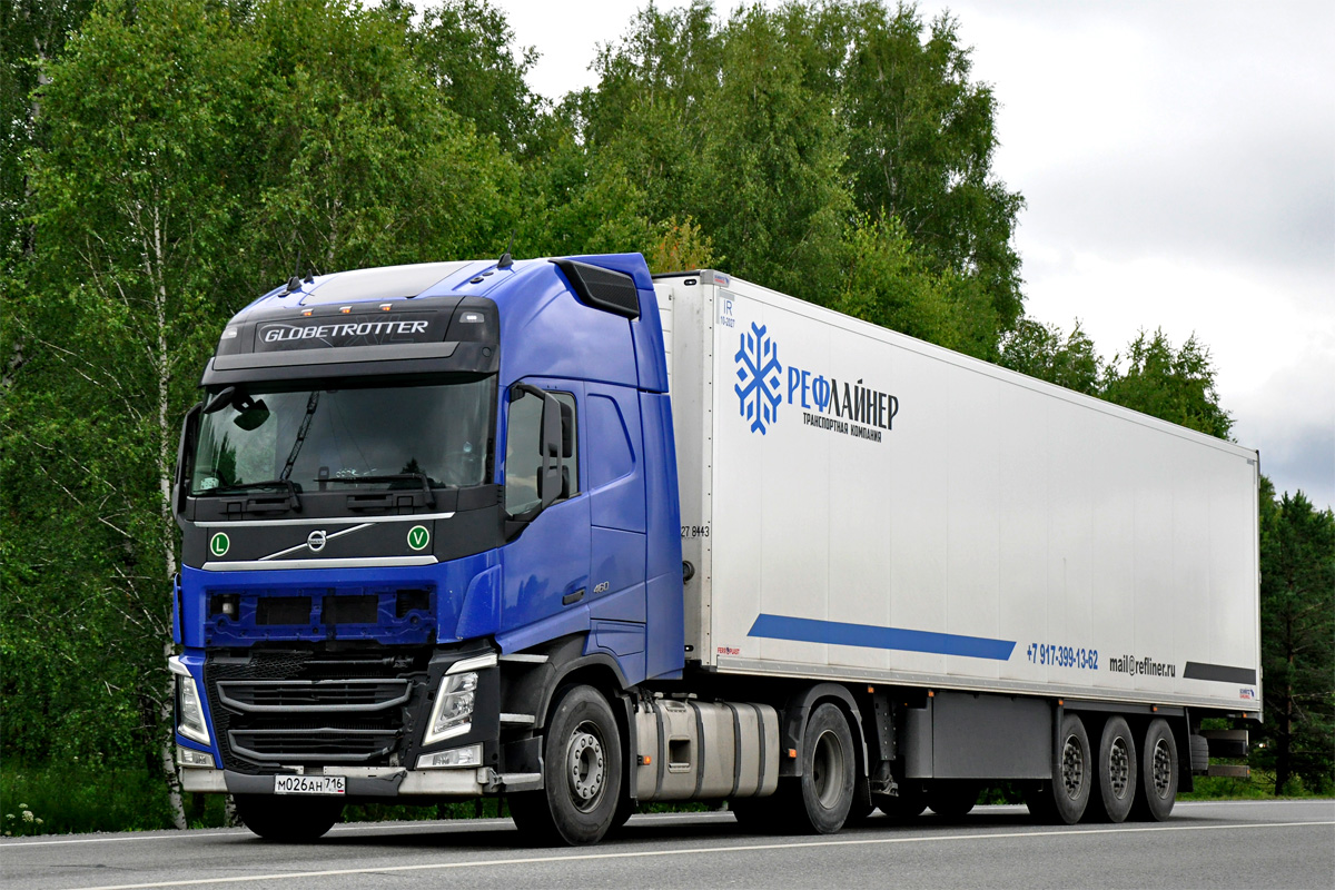 Татарстан, № М 026 АН 716 — Volvo ('2012) FH.460 [X9P]