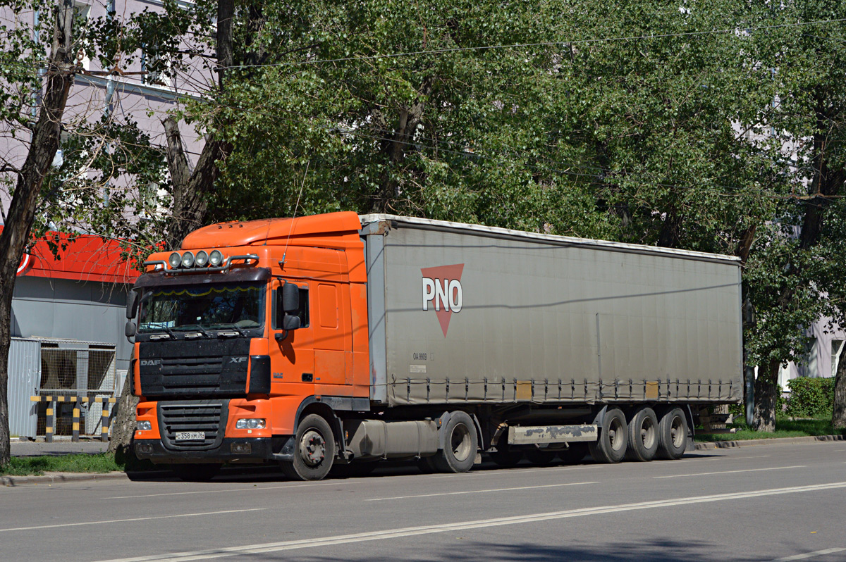 Воронежская область, № С 358 УМ 36 — DAF XF105 FT