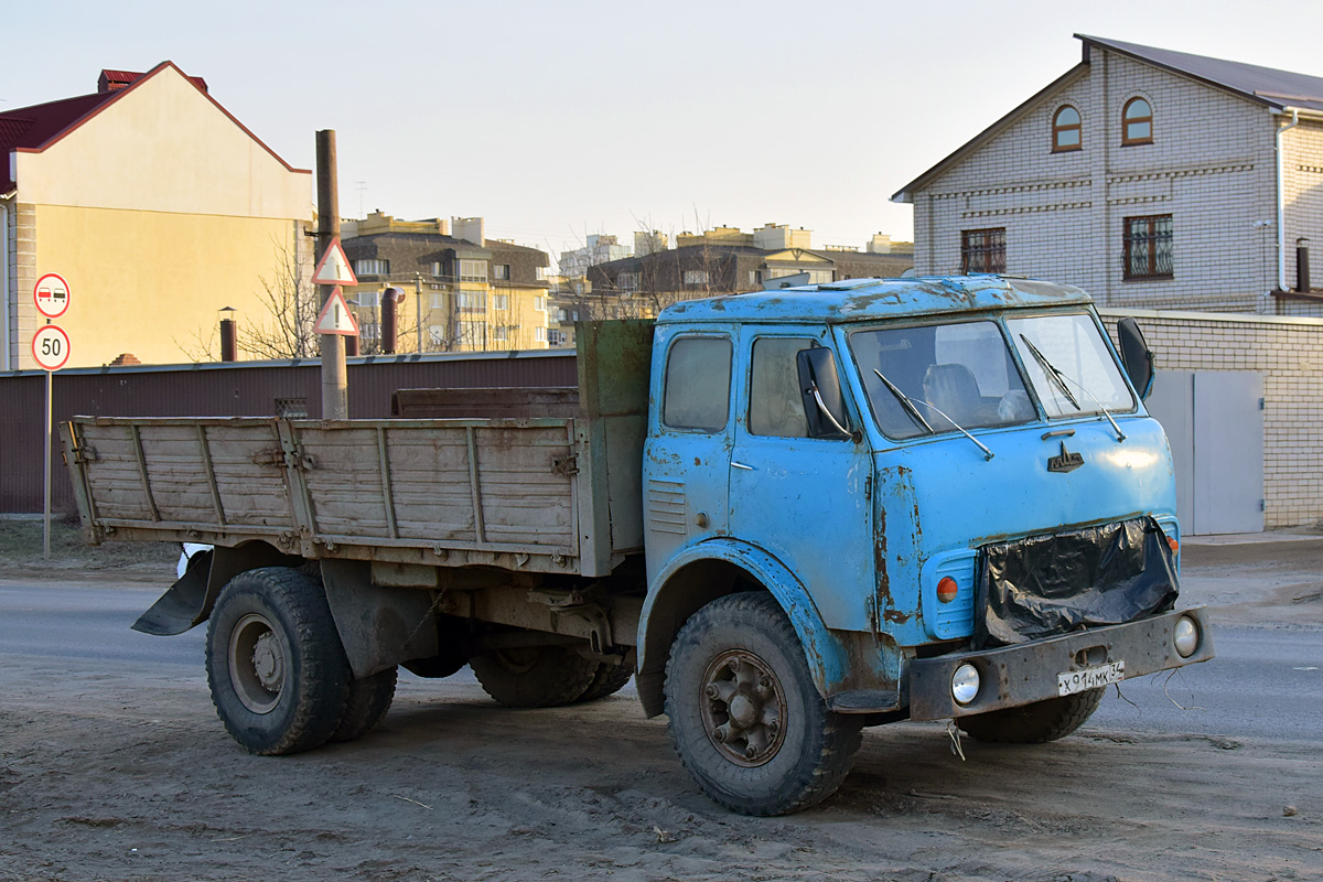 Волгоградская область, № Х 914 МК 34 — МАЗ-500 (общая модель)