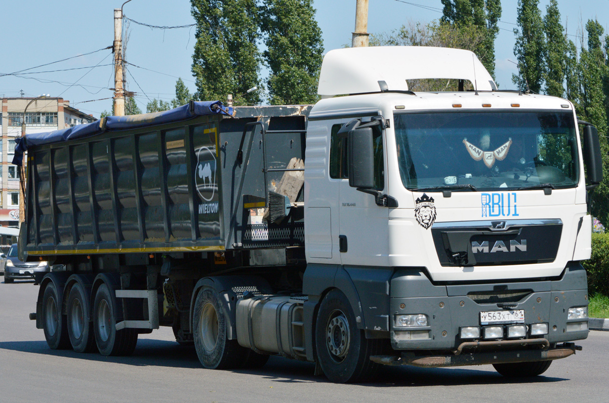 Воронежская область, № У 563 ХТ 161 — MAN TGX ('2007) 18.440