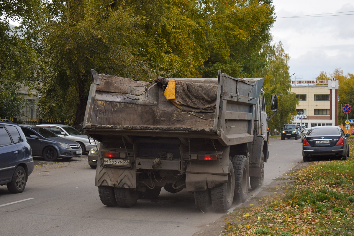 Алтайский край, № М 555 УМ 22 — КамАЗ-55111 [551110]