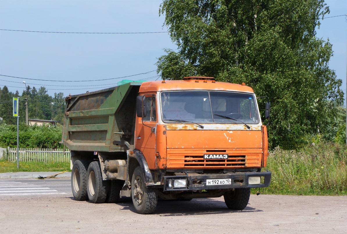 Карелия, № Н 192 АО 10 — КамАЗ-55111 [551110]