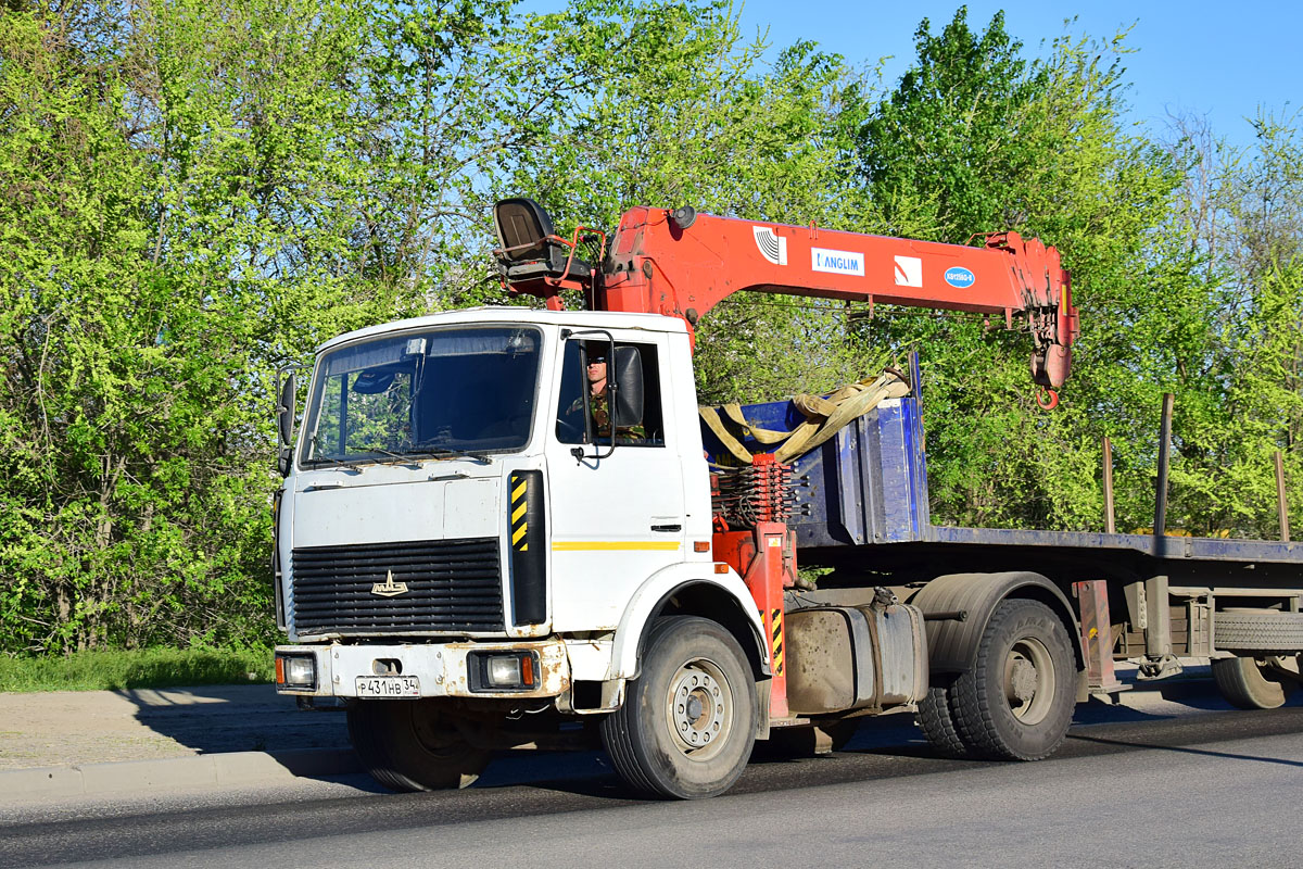 Волгоградская область, № Р 431 НВ 34 — МАЗ (общая модель)