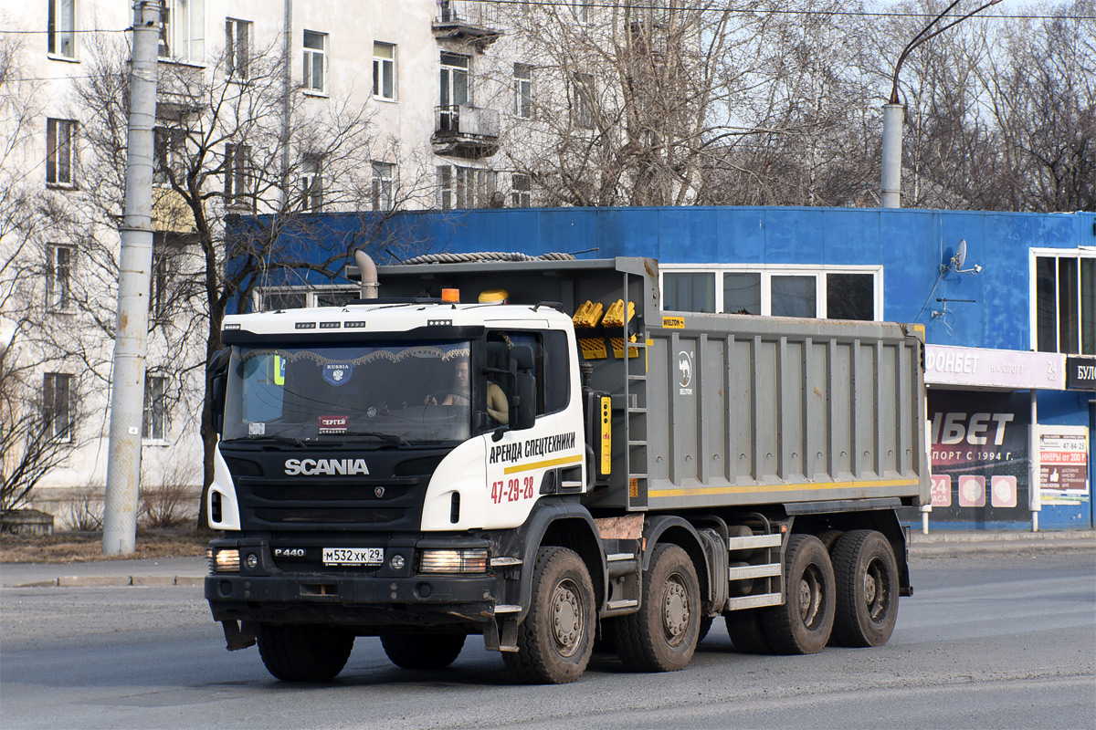 Архангельская область, № М 532 ХК 29 — Scania ('2011) P440
