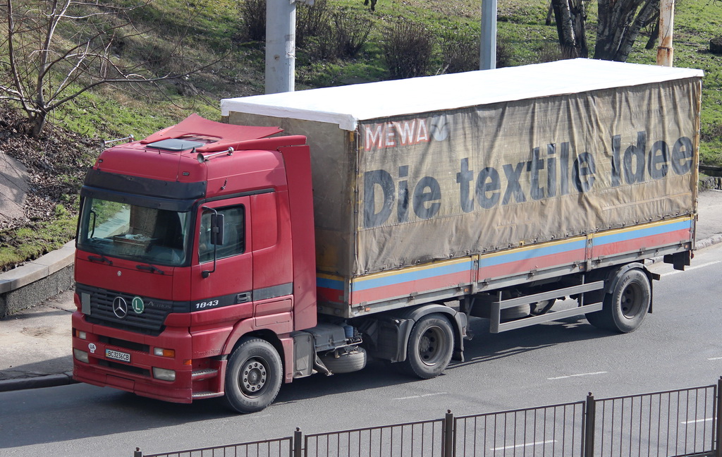 Львовская область, № ВС 3236 СВ — Mercedes-Benz Actros ('1997) 1843