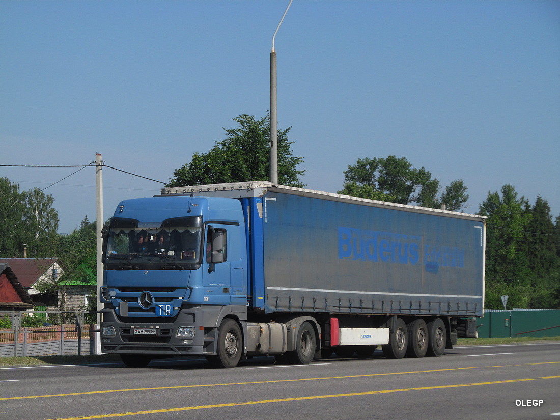 Могилёвская область, № АВ 7990-6 — Mercedes-Benz Actros ('2009) 1844