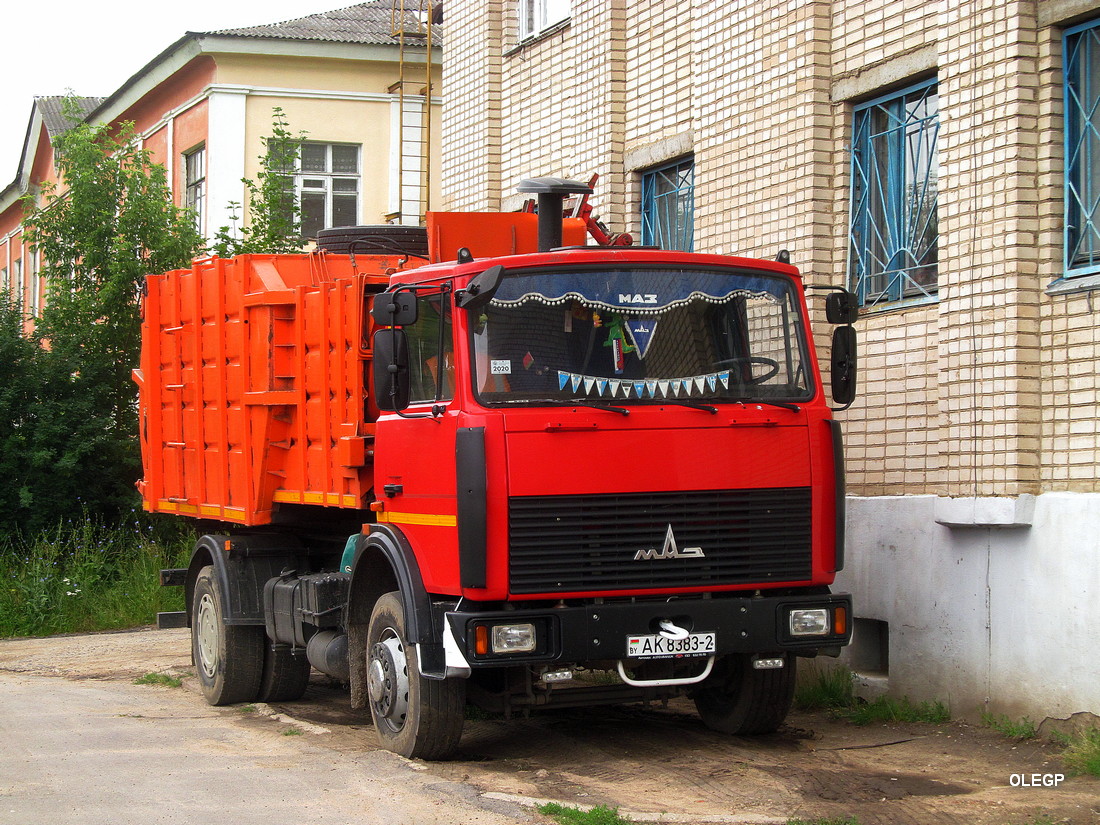 Витебская область, № АК 8383-2 — МАЗ-5337 (общая модель)