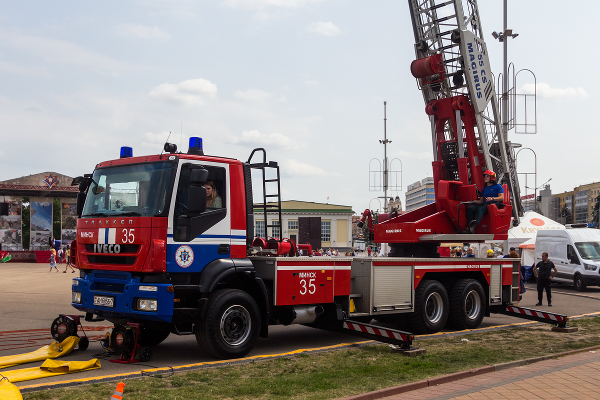 Минск, № АН 6856-7 — IVECO Trakker ('2007); Минск — День пожарной службы 2022