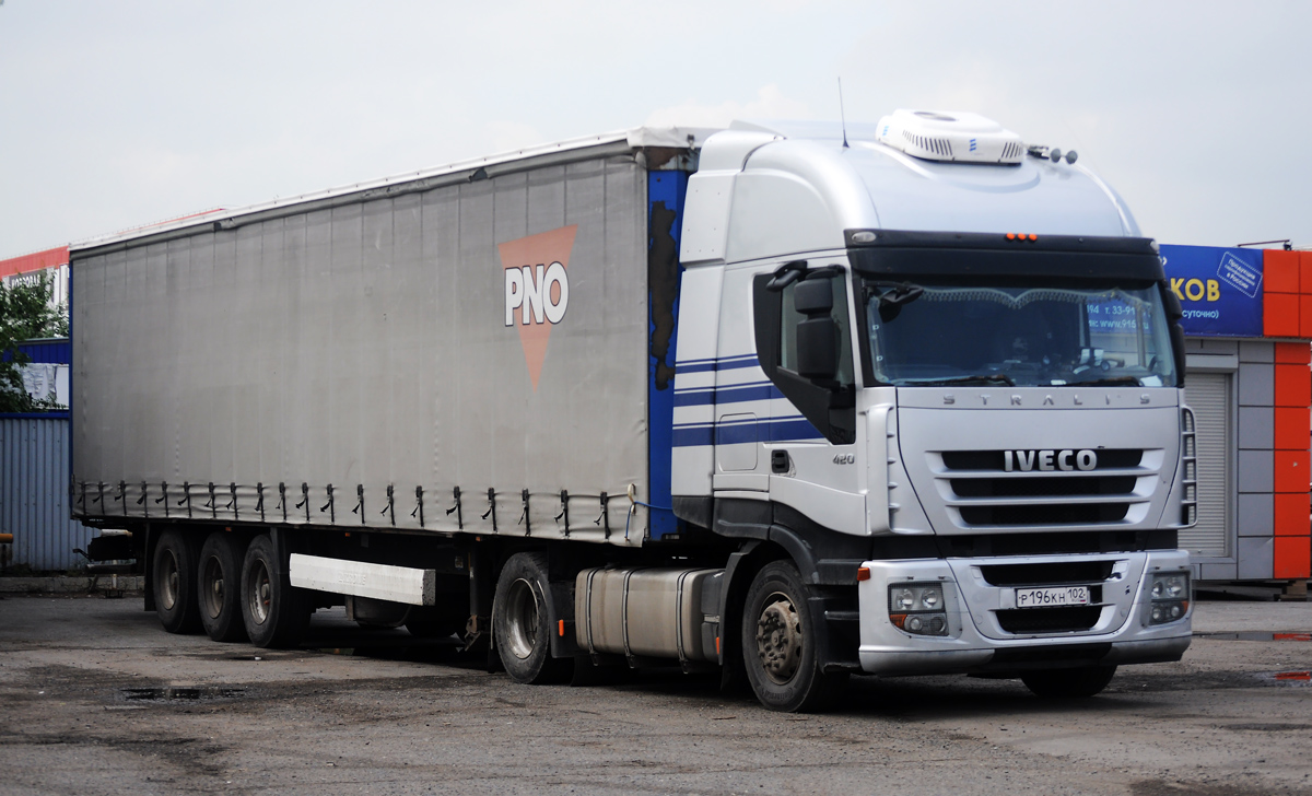 Башкортостан, № Р 196 КН 102 — IVECO Stralis ('2012) 420