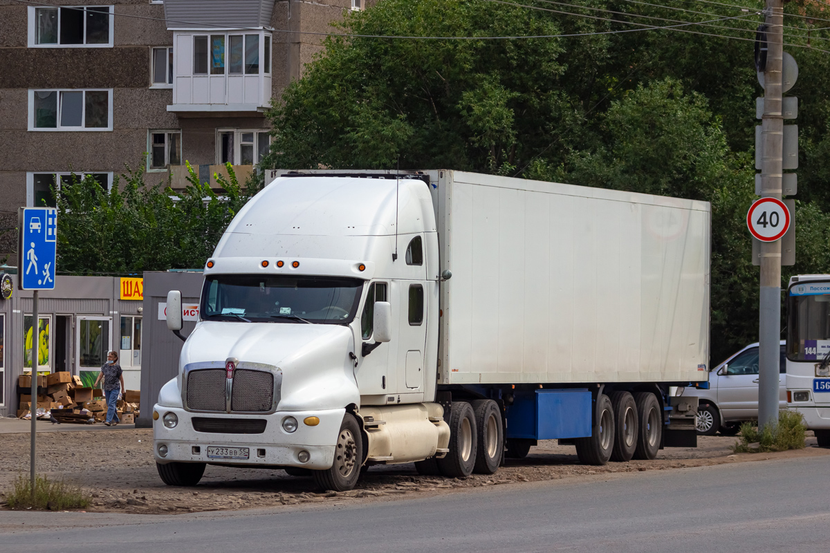 Омская область, № У 233 ВВ 55 — Kenworth T2000