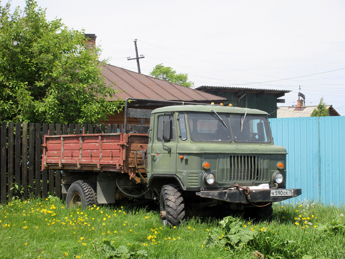 Бурятия, № К 590 ОХ 75 — ГАЗ-66 (общая модель)