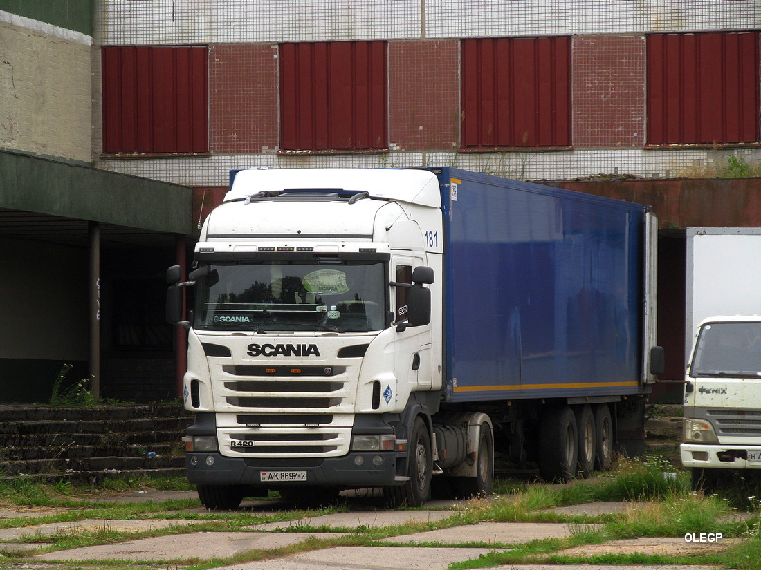 Витебская область, № АК 8697-2 — Scania ('2009) R420