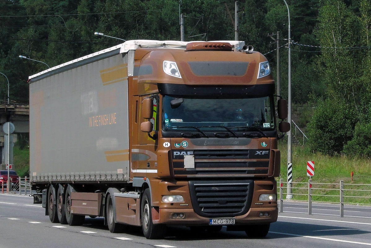 Венгрия, № MCG-978 — DAF XF105 FT