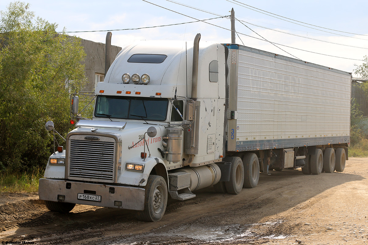 Хабаровский край, № Р 168 КС 27 — Freightliner FLD 120 Classic