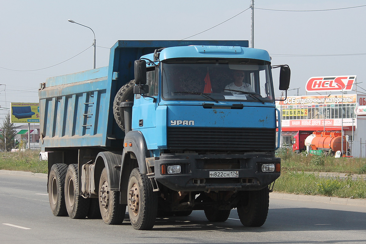 Челябинская область, № Н 822 СН 174 — Урал-6563