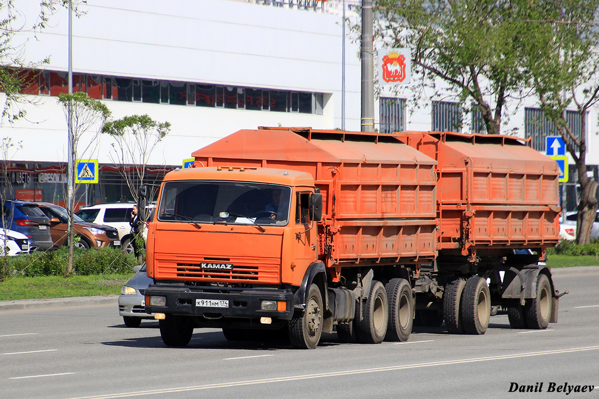 Челябинская область, № К 911 НМ 174 — КамАЗ-53215-15 [53215R]