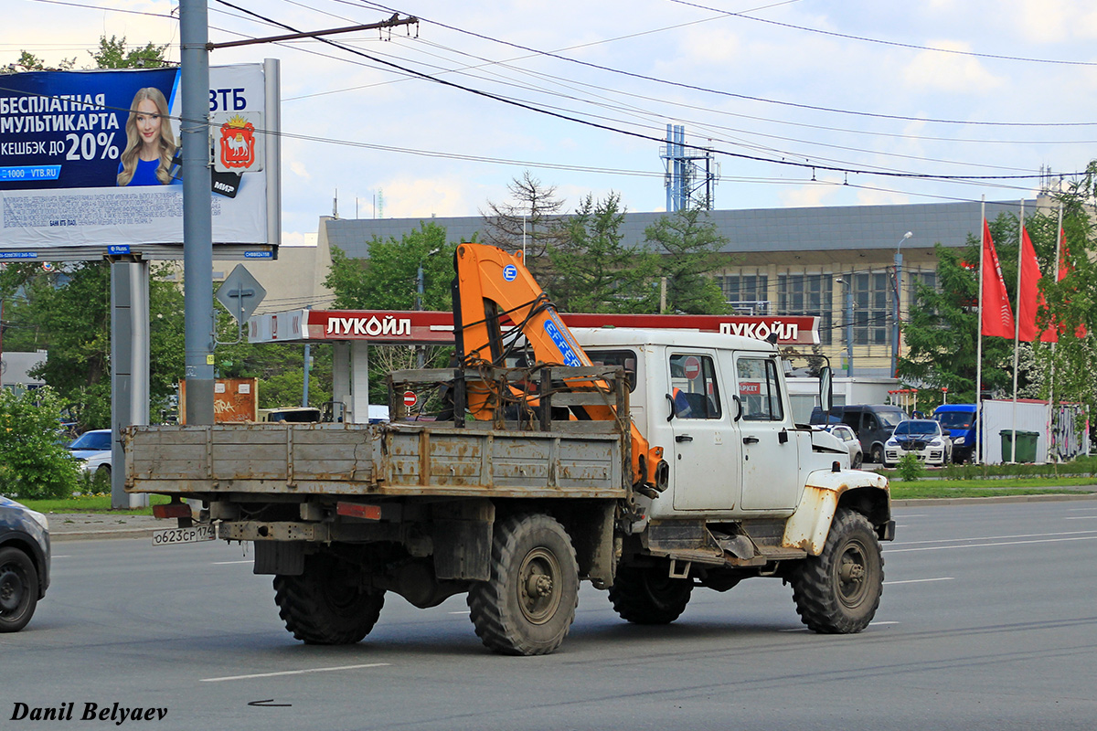 Челябинская область, № О 623 СР 174 — ГАЗ-33088 «Садко»