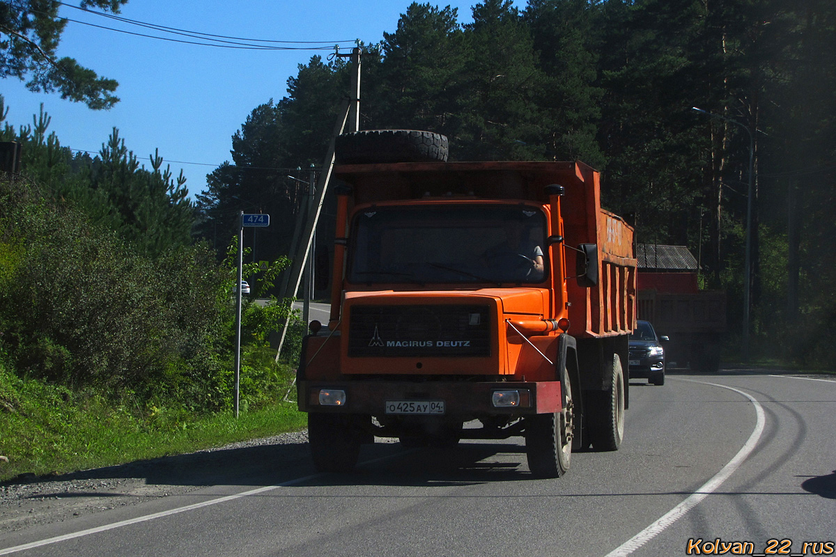 Алтай, № О 425 АУ 04 — Magirus-Deutz 232D19K